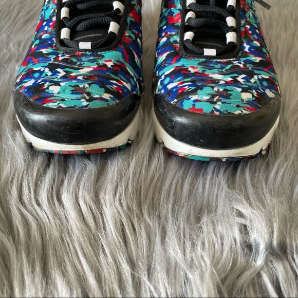 NIKE air max plus gs black hyper blue sneakers - Picture 6 of 9